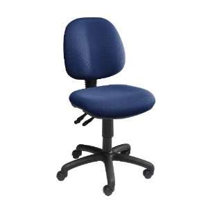  Safco Products   Choices Mid Back Chair   6862BU   Color Blue 