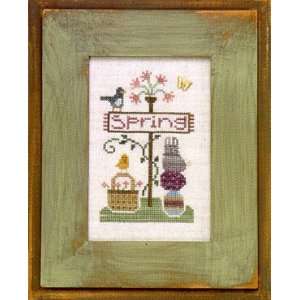  Signs of Spring   Cross Stitch Pattern Arts, Crafts 