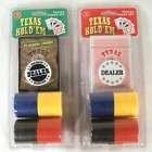 Texas holdem travel poker set NEW cards and chips  