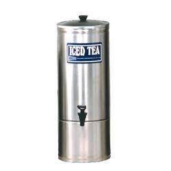 Stainless Steel Iced Tea Beverage Dispenser   3 Gallon 845033010554 