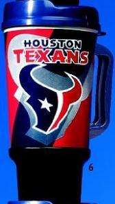 Houston Texans NFL Football 32 oz. GRIP Sports Mug NEW  
