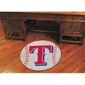 Texas Rangers Baseball Rug 29