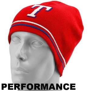  New Era Texas Rangers Red MLB Authentic Toque Performance 
