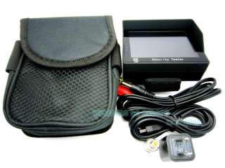 New AT 2000 Portable 3.5 LCD Monitor CCTV Tester camera,Audio&Video 