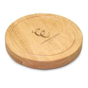 Circo   Colorado College   This swivel style circular chopping board 