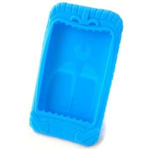  iTiki iPhone 3G/3GS Silicone Case (Blue) Cell Phones 