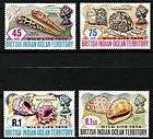 BRITISH INDIAN OCEAN TERRITORY Stamps MNH SEA SHELLS  