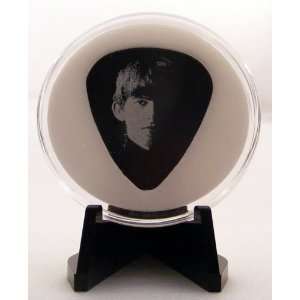 Meet The Beatles George Harrison Guitar Pick With Made In USA Display 
