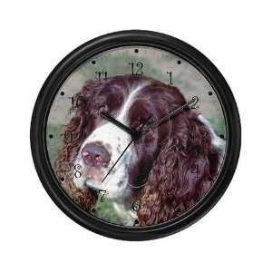  Spaniel Pets Wall Clock by 