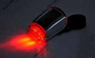 2012 Cycling bicycle LED Solar Power Bike Rear Tail Lamp Light  