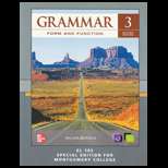 Grammar Form and Function (Custom) (ISBN10 007737312X; ISBN13 