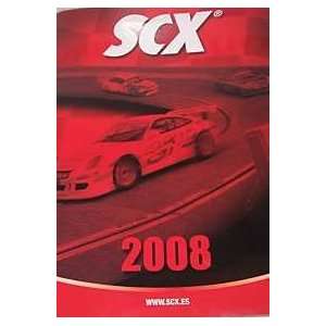 2008 SCX Slot Car Racing Catalog Toys & Games