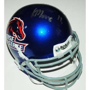  Kellen Moore Autographed Boise State Broncos Mini Helmet 