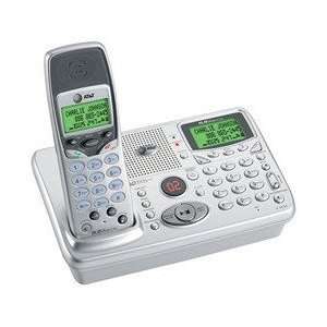   One Line Cordless Phone w/Two Line LCD Display and Clock Electronics