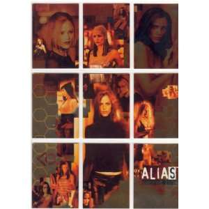  Alias Season 1 Trading Cards Complete 9 Card Secret Lives 