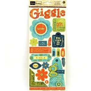  Giggle Cardstock Stickers