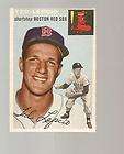 Ted Lepcio 1954 Topps #66 Difficult series