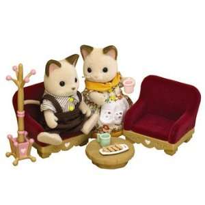  Sylvanian Families Treehouse Living Room Furniture Toys & Games