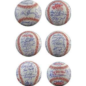  1986 New York Mets Autographed 1986 World Series Baseball 