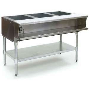  Eagle SWT3 208 3 Well Electric Water Bath Steam Table 