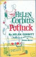 SIGNED Helen Corbitts Potluck by Helen Corbitt Super  