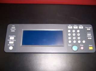 Konica Minolta bizhub C350 LCD display and keyboard  