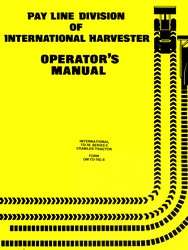 INTERNATIONAL TD 15 C TD15 Crawler Operators Manual IH  
