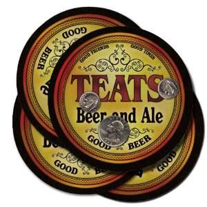  Teats Beer and Ale Coaster Set