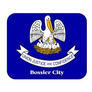  US State Flag   Bossier City, Louisiana (LA) Mouse Pad 