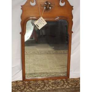 Antique Mirror with Bird Decoration 