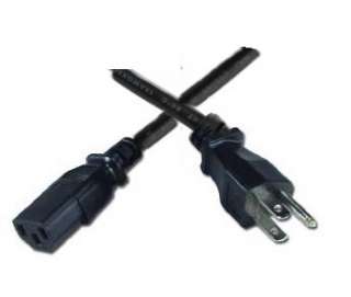 Power Cable for Computer Interfaces Assorted Black 6ft  