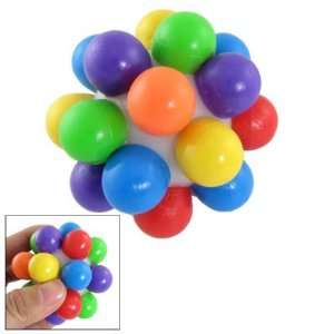   Como Kids Colorful Rubber Cluster Mini Bouncing Ball Toy Toys & Games