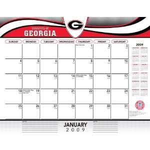  Georgia Bulldogs 2009 22 x 17 Desk Calendar Sports 
