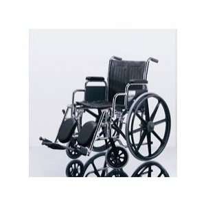  Medline MDS806100NVY Wheelchair Excel Navy Upholstery 