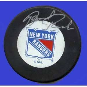  Brad Park Autographed Hockey Puck