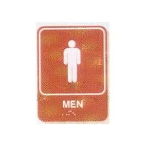   Sign 6X9 Men Symbol Brail   Model amg 003