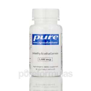  Pure Encapsulations Methylcobalamin 60 Vegetable Capsules 