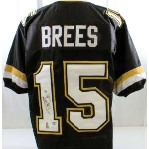  Signed Drew Brees Purdue Boilermakers Jersey   Brees Holo 