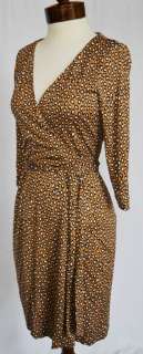 Diane Von Furstenberg DvF New Julian Wrap Dress 4 UK 8 NWT Polka 