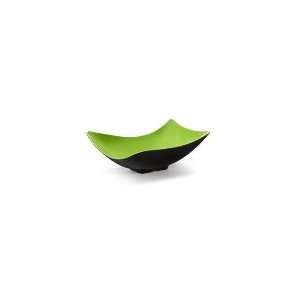  GET ML 219 G/BK   Rectangular Flared Brasilia Bowl w/ 1.9 