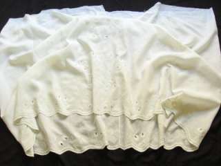 TAMBOUR Embroidery DRESDEN WHITEWORK Antique c1820 Panel Vestment Alb 