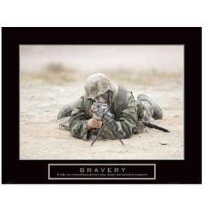  Bravery   Sniper Poster Print