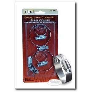  Ideal Emergency Hose Clamp Kit, Assortment, 6 per pkg 