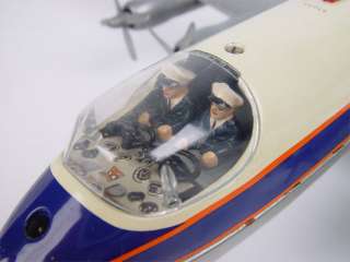 Rare Schuco Electro Radiant 5600 BOAC Airplane Tin Toy  