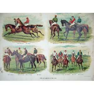    1886 Colour Horse Racing Sport Manton Naylor Vyner