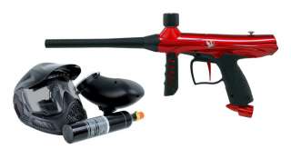   Gryphon Basic Paintball Marker Speedball Gun   Red Power Pack Kit