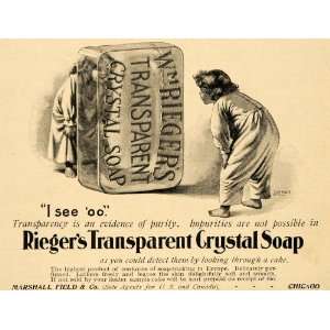   Crystal Soap Marshall Field   Original Print Ad