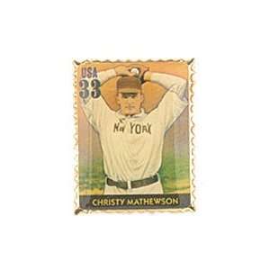  Cooperstown C Mathewson Stamp Pin