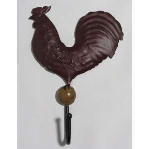  Park Designs Countryside Red Rooster Wall Hook