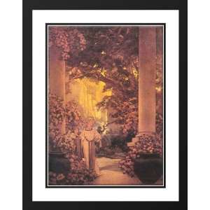  Parrish, Maxfield 28x36 Framed and Double Matted Land of 